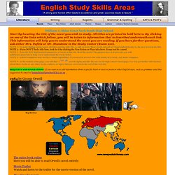 English Study Skills Areas