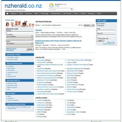 Jobs Search Nz