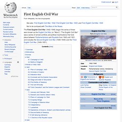 First English Civil War