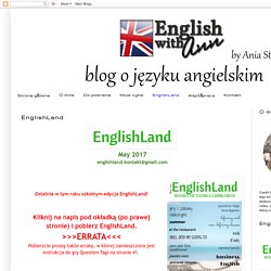 English with Ann: EnglishLand