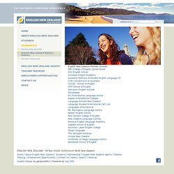 English New Zealand member language schools