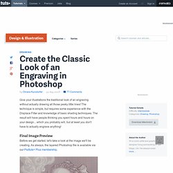Create the Classic Look of an Engraving in Photoshop