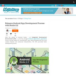 Enhance Android App Development Process with Studio 2.2