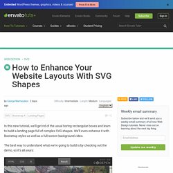 How to Enhance Your Website Layouts With SVG Shapes