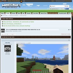 6.6] Double/+50%/25% more View Distance mod now with SMP/Bukkit