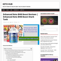 Enhanced Keto BHB Boost reviews Get Slim Healthy With Unique Keto