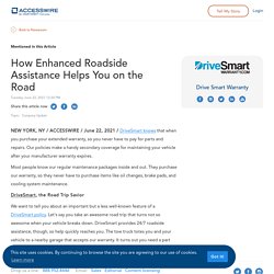 How Enhanced Roadside Assistance Helps You on the Road