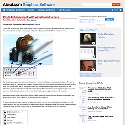 Photo Enhancement with Adjustment Layers - Page 1