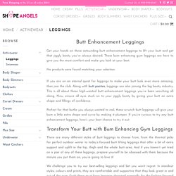 Butt Enhancement Leggings-New Arrivals in Butt Leggings