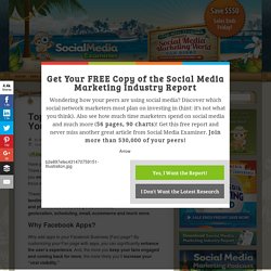 Top 75 Apps for Enhancing Your Facebook Page