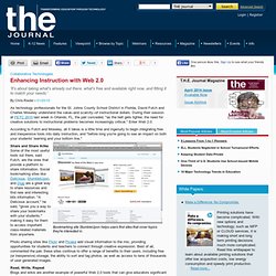 Enhancing Instruction with Web 2.0