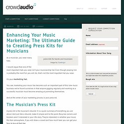 Enhancing Your Music Marketing: The Ultimate Guide to Creating Press Kits for Musicians