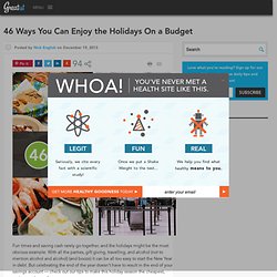 46 Ways You Can Enjoy the Holidays On a Budget