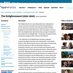 The Enlightenment (1650–1800): Overview