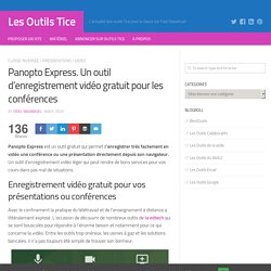 Panopto Express. Un outil d'enregistrement vidéo gratuit dans le navigateur