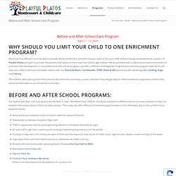 Before & After School Enrichment Program Ashburn
