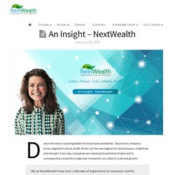 Data enrichment company - NextWealth