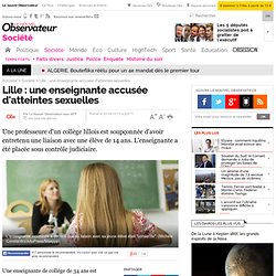 Lille : une enseignante accusée d'atteintes sexuelles