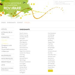 Centre Artistique International Roy Hart