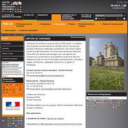 Accueil - Enseignants - Publics - Centre des monuments nationaux