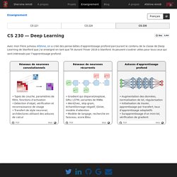 Enseignement - CS 230