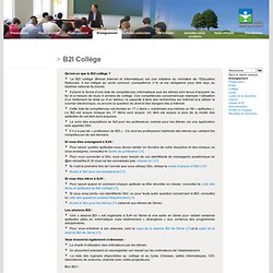 Enseignement : B2I Collège - Saint Jean Hulst - Etablissement Scolaire Privé Catholique à Versailles - Ecole - Collège - Lycée