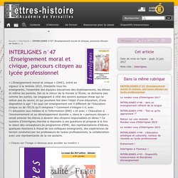 SITE + RSS Ac. Versailles : Lettres-Histoire en LP