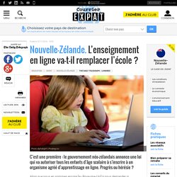 Nouvelle-Zélande. L’enseignement en ligne va-t-il remplacer l’école ?