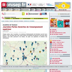 Journées Portes Ouvertes de l'enseignement supérieur - Onisep