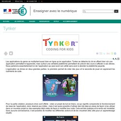 Enseigner avec le numérique - Tynker