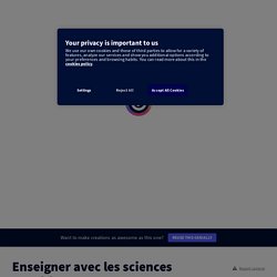 Enseigner avec les sciences cognitives par magali.berry sur Genially