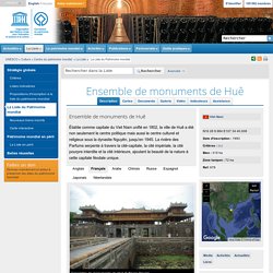 Ensemble de monuments de Huê