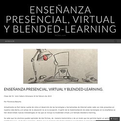 Enseñanza presencial, virtual y blended-learning.