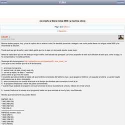 os enseño a liberar nokia 5800 ( y muchos otros)