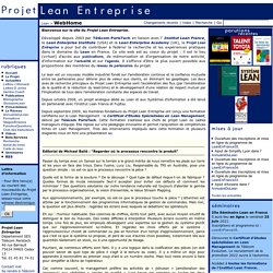 Projet Lean Entreprise - WebHome