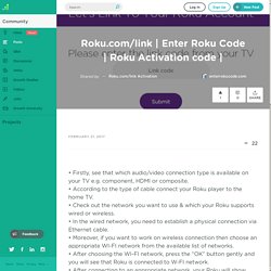 Roku Activation code