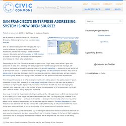 San Francisco’s Enterprise Addressing System Is Now Open Source!