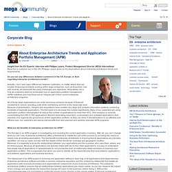 About Enterprise Architecture Trends and Applicati... - MEGA Community