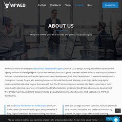 About WPWeb - Enterprise WordPress Development Company