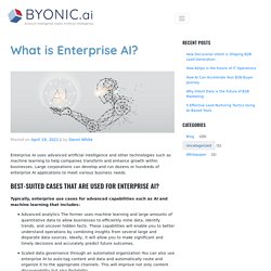 Enterprise AI: Everything You Need to Know