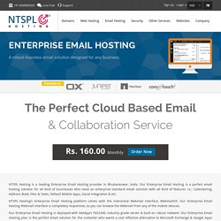 Enterprise Email Hosting Services in India