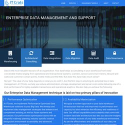 Enterprise Data Management and Support - IT Crats