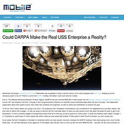 Could DARPA Make the Real USS Enterprise a Reality?