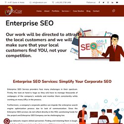 Enterprise SEO Services company in India