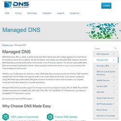 Enterprise DNS