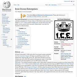 Iron Crown Enterprises