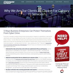 5 Ways Business Enterprises Can Protect Themselves from Cyber Crime