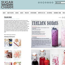 italian sodas