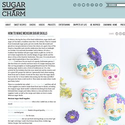 Sugar and Charm – sweet recipes – entertaining tips – lifestyle inspiration