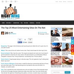 The Top 25 Most Entertaining Sites On The Net